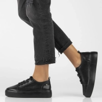 Leather shoes Filippo DP6116/24 BK black