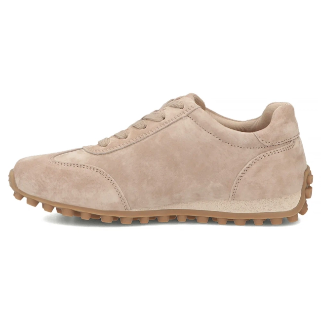 Skórzane sneakersy Filippo DP7961/26 BE beżowe