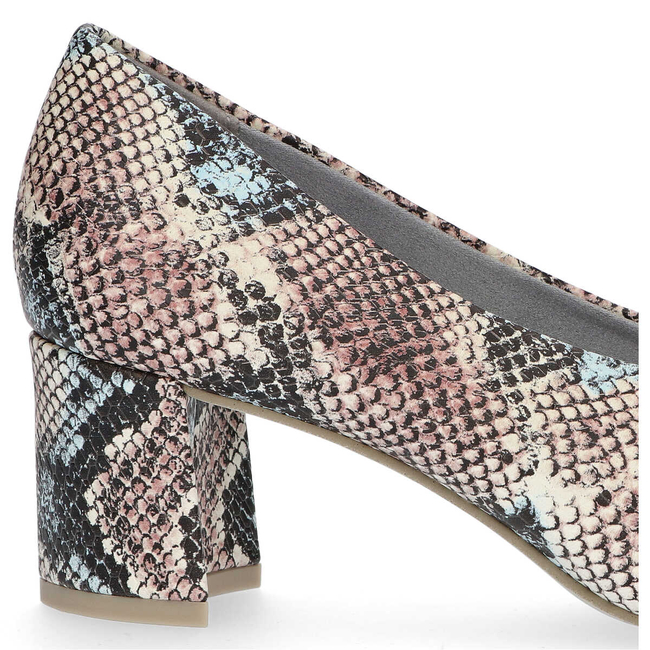 Czółenka Marco Tozzi 2-22402-34 878 Sky Multi Structure