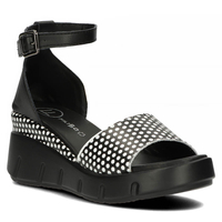 Leather sandals Filippo DS4455/23 BK KR black