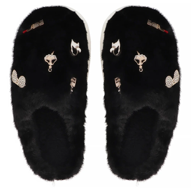 Slippers Filippo DK7478/25 BK black