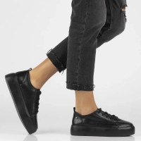 Leather shoes Filippo DP6116/24 BK black