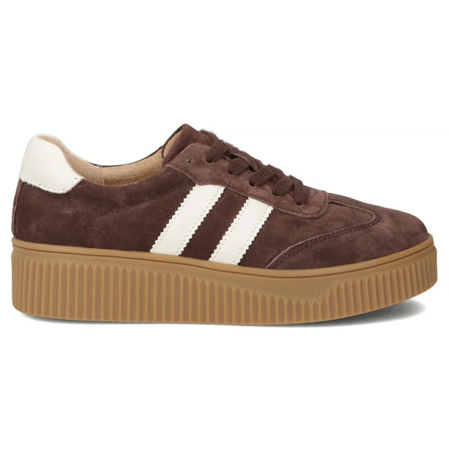 Leather sneakers Filippo DP6776/26 D BR brown