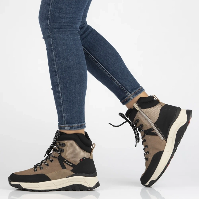 Ankle boots Rieker W0072-64 beige