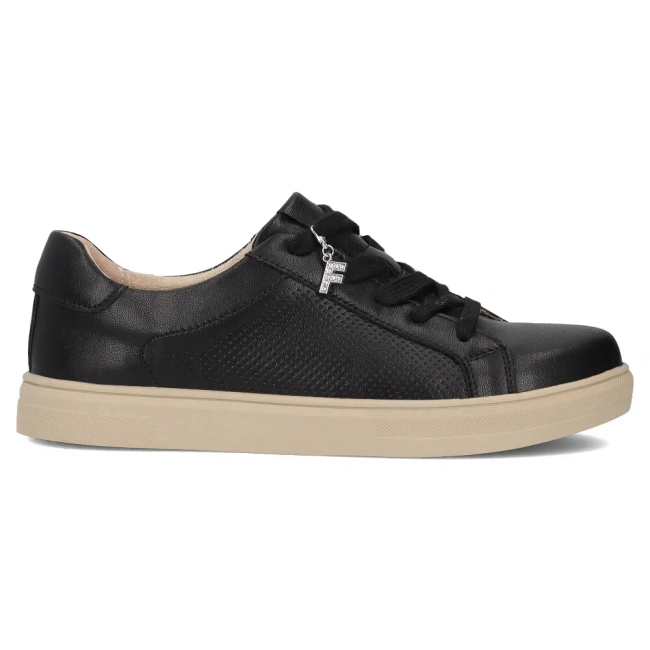 Leather shoes Filippo DP6808/25 BK black