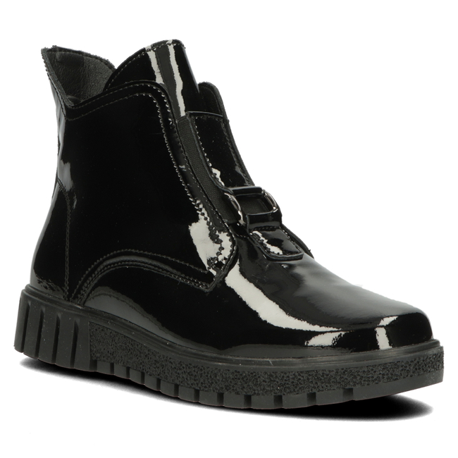 Leather ankle boots Filippo DBT3952/22 BK black