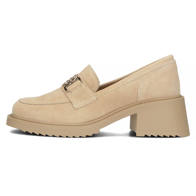 Leather shoes Filippo DP4145/22 BE beige
