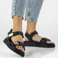 Leather sandals Filippo 40443 black