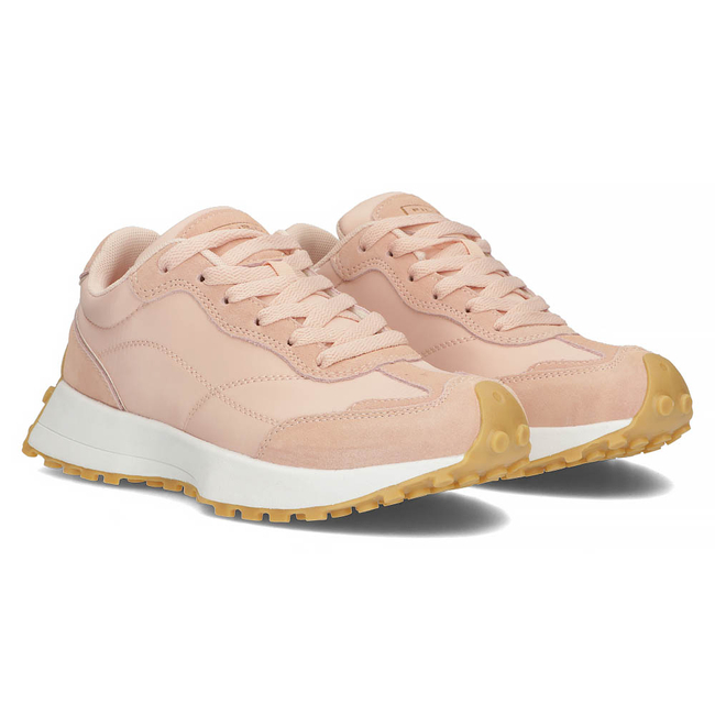 Skórzane Sneakersy Filippo DP3748/22 PI różowe