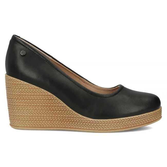 Leather shoes Filippo DP3521/24 BK black