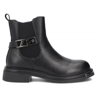Leather ankle boots Filippo DBT8016/26 BK black