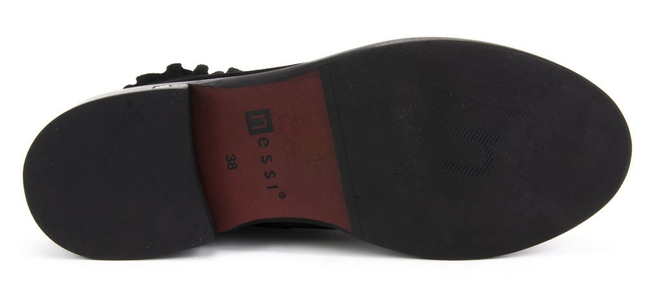 Botki Nessi 18460 Czarny 19