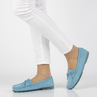 Leather loafers Filippo DP1204/21 BL blue