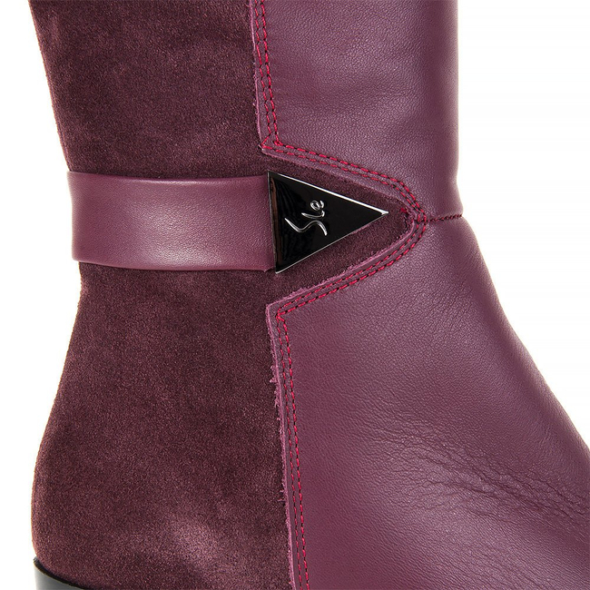 Boots FILIPPO 2070 burgundy face + velor