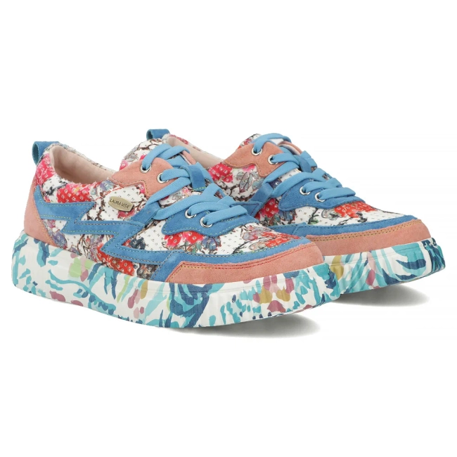 Leather sneakers Laura Vita soleno 06 blue