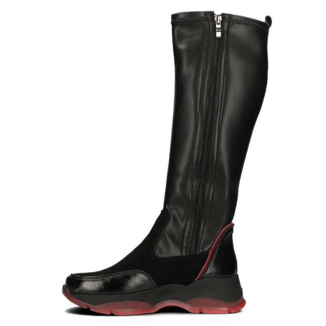 Leather boots Filippo DKZ 4402/22 BK black