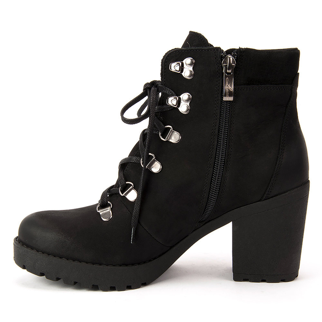 Ankle boots Lemar 60094 s.black + krat.pol.