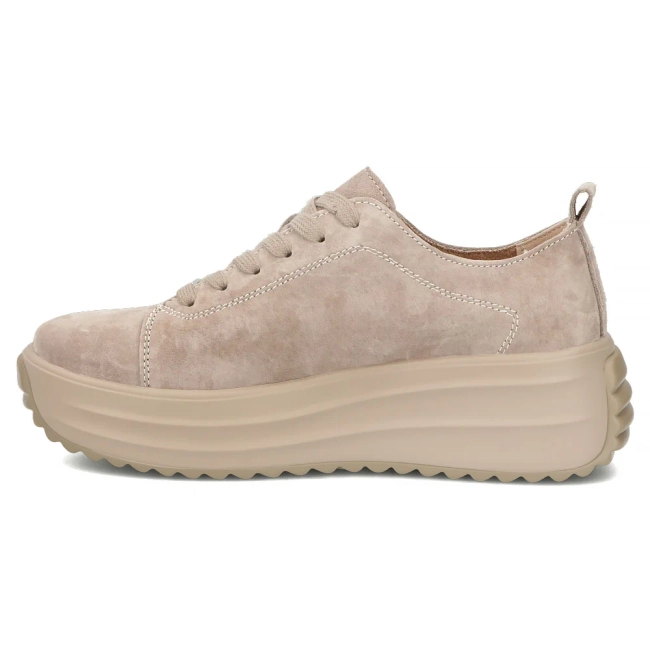 Leather sneakers Filippo DP8339/26 BE beige