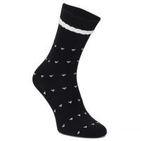 Women's Socks L2 black hearts
