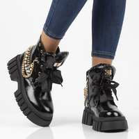 Botki Filippo A9506 czarne