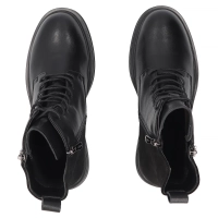 Leather ankle boots Filippo DBT8022/26 BK black