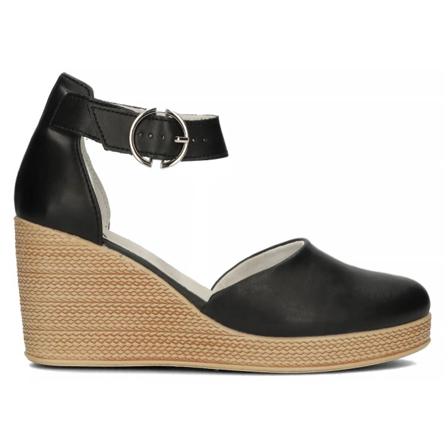 Leather shoes Filippo DP3519/24 BK black