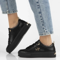 Leather shoes Filippo DP3533/25 BK H black