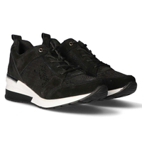 Leather sneakers Filippo DP1505/20 BK black