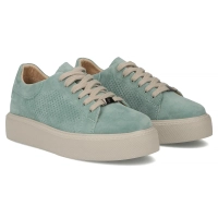 Leather sneakers Filippo DP7502/26 GE green