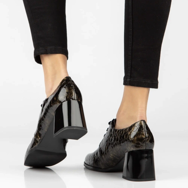 Leather shoes Filippo DP8144/26 GO gold