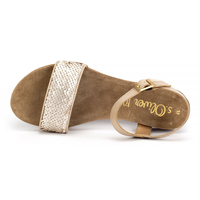 Sandals S.Oliver 5-28134-38 404 Champagner