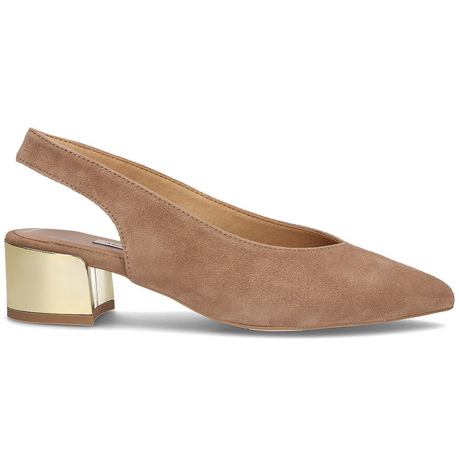 Suede sandals Alexio Giorgio 7041 beige