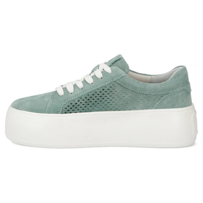 Leather sneakers Filippo DP7520/26 GE green