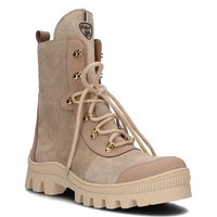 Leather boots Filippo 577 beige