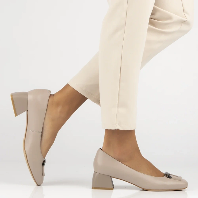 Leather shoes Filippo DP6946/25 BE beige