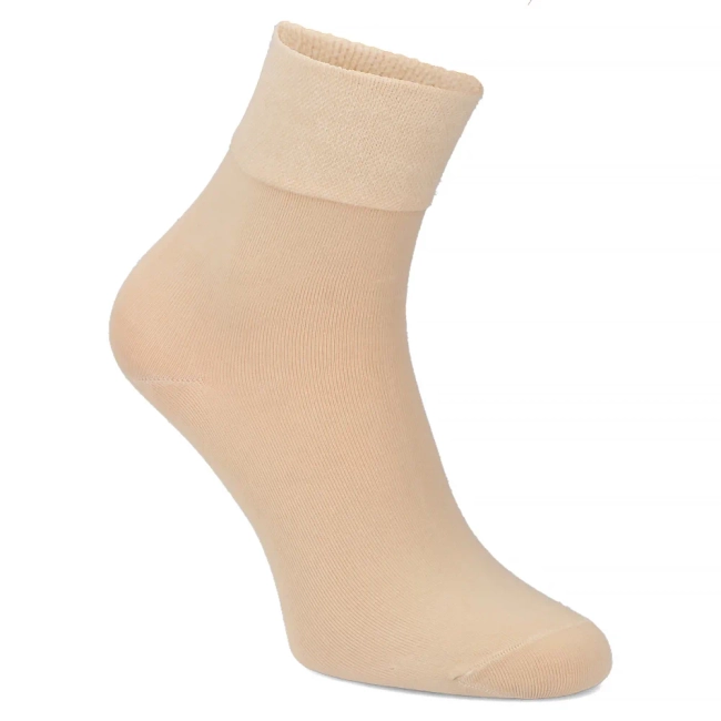 Skarpety damskie DY-001 beżowe