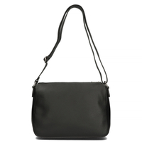 Handbag Toscanio Leather Messenger Bag A59 black