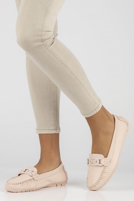 Leather loafers Filippo DP4547/23 PI pink