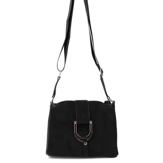 Black shoulderbag luna clip