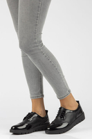 Skórzane półbuty Filippo DP3206/21 BK czarne