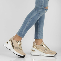 Leather Sneakers Filippo DP2056/21 BE GO beige