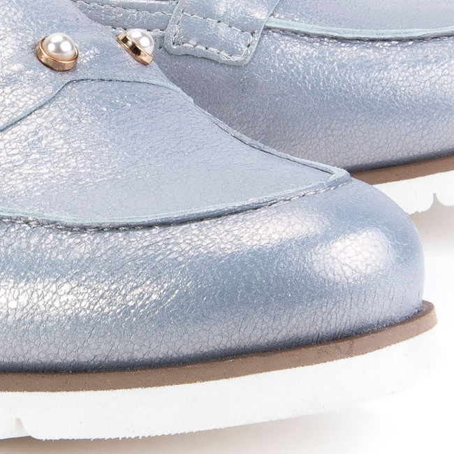 Półbuty Eksbut 28-4802-I84-1G szare lico