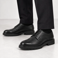 Leather shoes Filippo MP8008/26 BK black