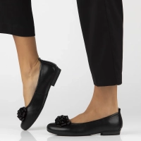 Leather ballerinas Filippo DP6782/25 BK black