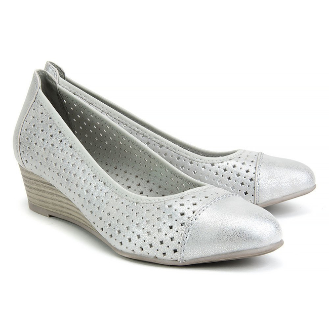 Shoes Jana Soft Line 8-22365-20 191 White Silver
