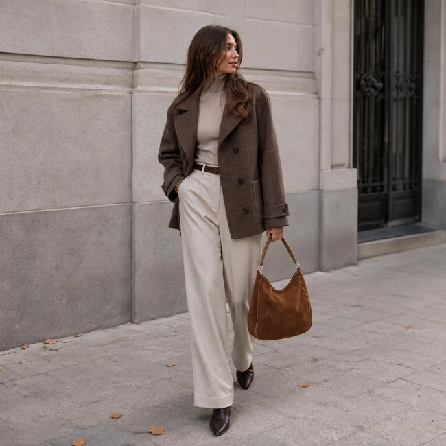 Brown handbag Lilith