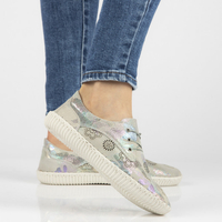 Leather shoes Noran's Wacky Gris