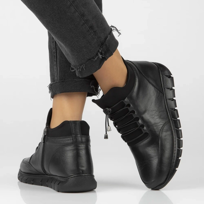 Artiker leather boots 55C0984 black