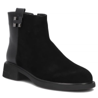 Leather ankle boots Filippo DBT8249/26 BK black