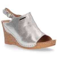 Leather Sandals Filippo DS784/20 SI Silver
